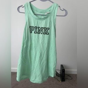 PINK razor back tank
